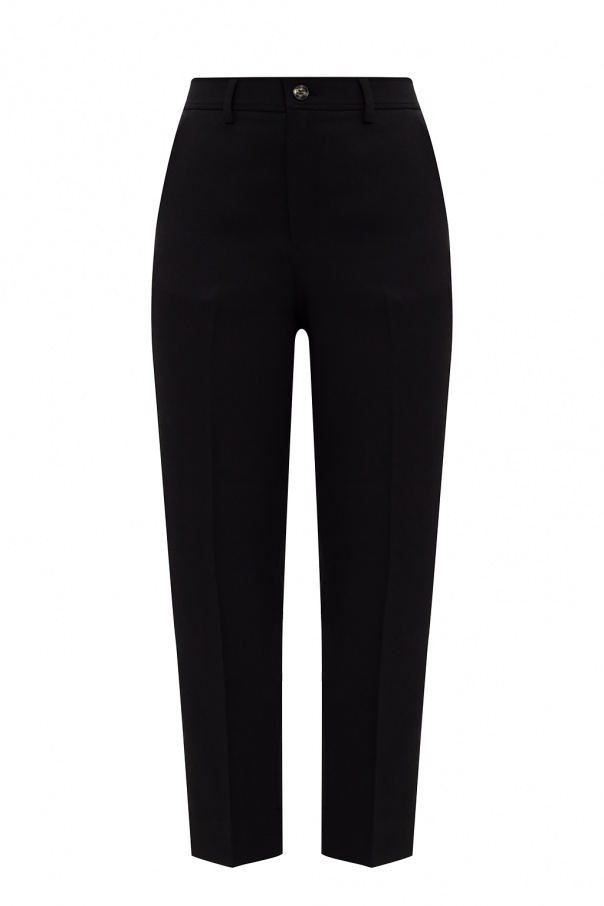 Ganni Pleat-front trousers